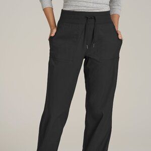American Tall High-Rise After Practice Pant for Tall Women in Black Size XLXL /